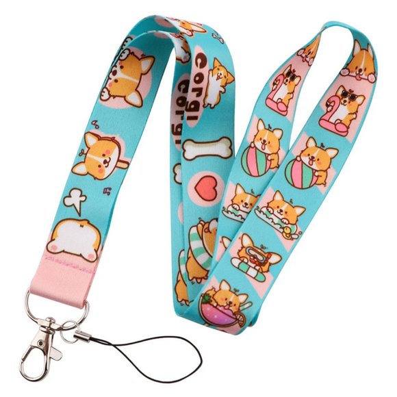 Corgi Treats - Lanyard with ID Card Holder (Full-Set) - Picture 2 of 4